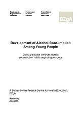 Screenshot "Development of Alcohol Consumption Among Young People"