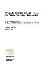 Screenshot "Drug Affinity among Young People in the Federal Republic of Germany 2004"