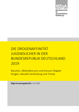 Titelseite der Studie: Die Drogenaffinität Jugendlicher in der Bundesrepublik Deutschland 2019