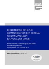 Titelseite der Studie: Begleitforschung zur Kommunikation der Corona-schutzimpfung in Deutschland (CoSiD)