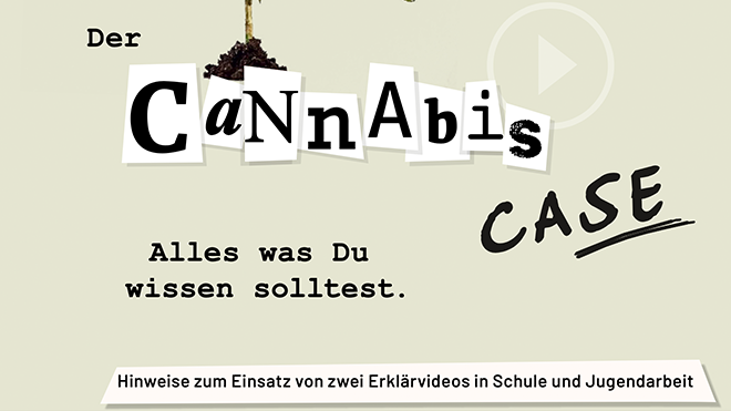 Ausschnitt aus Videobegleitheft zum Thema Cannabis.